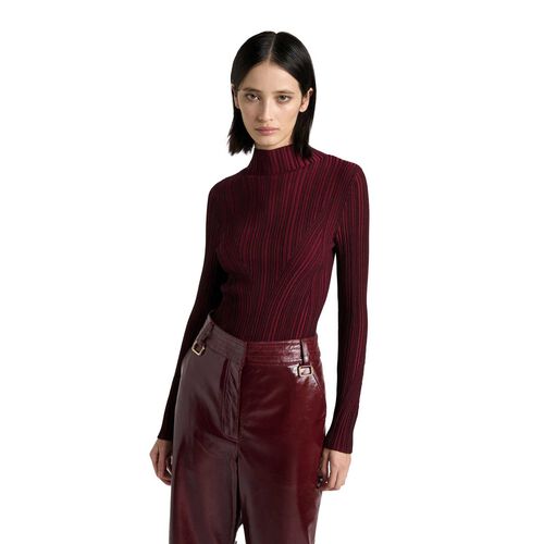 Cue Engineered Rib Knit